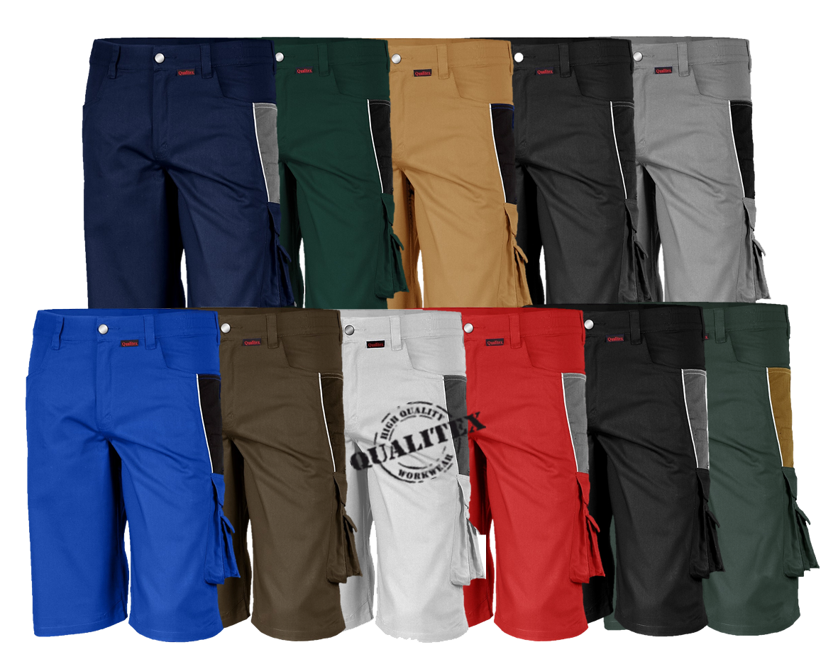 2-farbige Shorts