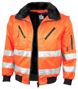 Bild von Pilotenjacke Signal, Mischgewebe 280g/m²